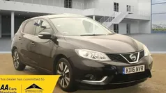 Black Used 2016 Nissan Pulsar Tekna Hatchback | £7,995 (Fair price)