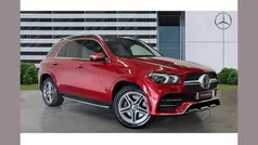 Red Used 2021 Mercedes GLE350e AMG line SUV | £46,200 (Fair price)
