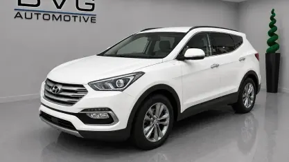 Used Hyundai Santa Fe Premium 200 HP (147 kW) 2017 White SUV