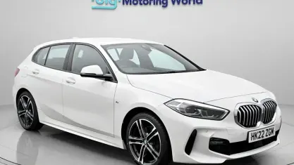 Used BMW 118 M Sport 136 HP (100 kW) 2022 White Hatchback