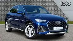 Blue Used 2021 Audi Q5 S-Line SUV | £26,794 (Fair price)