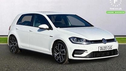 Second-hand VW Golf VII R-line Edition 150 CP (110 kW) 2020 Alb Hatchback