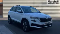 White Used 2024 Skoda Karoq SE Drive SUV | £21,850 (Fair price)