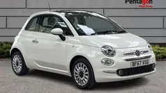 White Used 2017 Fiat 500 Lounge Hatchback | £6,499 (Fair price)