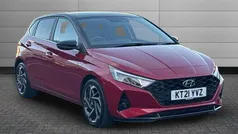 Red Used 2021 Hyundai i20 Ultimate Hatchback | £11,990 (Fair price)