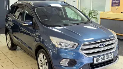 Used Ford Kuga Titanium 150 HP (110 kW) 2018 Blue SUV