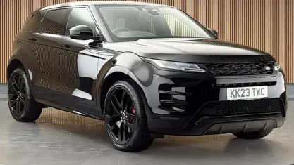 Used Land Rover Range Rover evoque Autobiography 207 HP (152 kW) 2023 Santorini black SUV