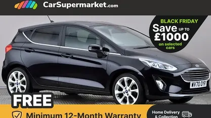 Black Used 2020 Ford Fiesta Titanium X Hatchback | £11,197 (Fair price)