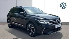 Black Used 2022 VW Tiguan R-line SUV | £26,495 (Fair price)