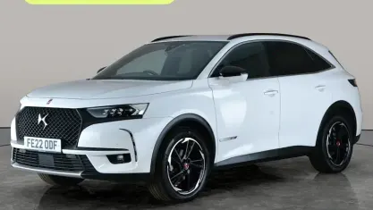 Used DS Automobiles DS7 Crossback Performance Line Plus 131 HP (96 kW) 2022 White SUV