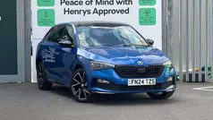 Blue Used 2024 Skoda Scala Monte Carlo Hatchback | £19,995 (Fair price)