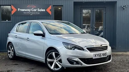 Silver Used 2016 Peugeot 308 Allure Hatchback | £4,990 (Fair price)