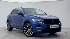 Blue Used 2019 VW T-Roc R-line SUV | £16,899 (Good price)