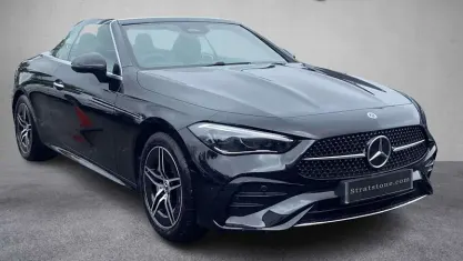 Used Mercedes CLE220 AMG line 197 HP (144 kW) 2025 Black Cabriolet