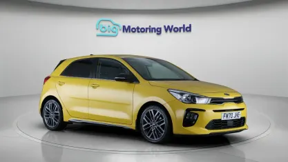 Used Kia Rio GT-Line S 120 HP (88 kW) 2020 Yellow Hatchback