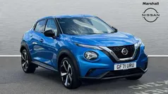 Blue Used 2021 Nissan Juke Tekna SUV | £14,690 (Fair price)