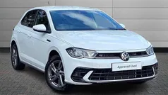White Used 2022 VW Polo R-line Hatchback | £20,395 (Fair price)