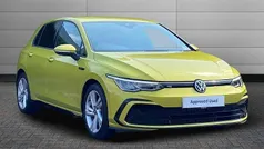 Yellow Used 2020 VW Golf VIII R-line Hatchback | £21,195 (Fair price)