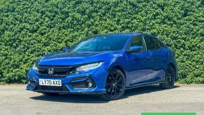 Used Honda Civic Sport 182 HP (133 kW) 2021 Blue Hatchback