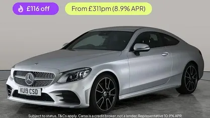 Used 2019 Mercedes C300 AMG Line Premium Coupe | £18,785 (Good price)