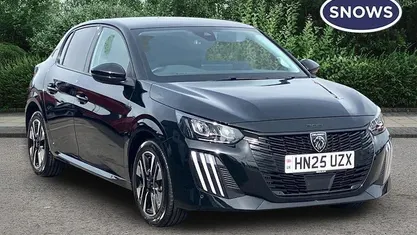 Begagnad Peugeot 208 Allure 101 HK (74 kW) 2025 Svart Halvkombi