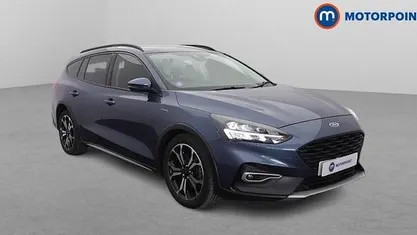Used Ford Focus Active X 125 HP (91 kW) 2020 Blue Estate