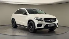 Diamond white Used 2018 Mercedes GLE350 AMG line Coupe | £27,000 (Fair price)