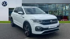 White Used 2021 VW T-Cross R-line SUV | £18,874 (Fair price)