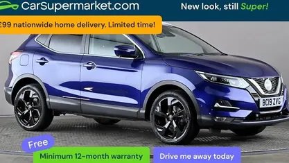 Used Nissan Qashqai Tekna 140 HP (102 kW) 2019 Blue SUV