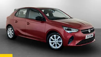 Used Vauxhall Corsa S 101 HP (74 kW) 2021 Red Hatchback