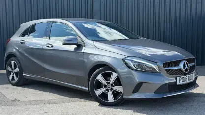 Used Mercedes A180 Sport Edition 109 HP (80 kW) 2018 Grey Hatchback