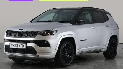 Silver/black Used 2023 Jeep Compass SUV | £17,292 (Fair price)