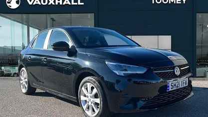 Second-hand Vauxhall Corsa 75 CP (55 kW) 2021 Negru Hatchback