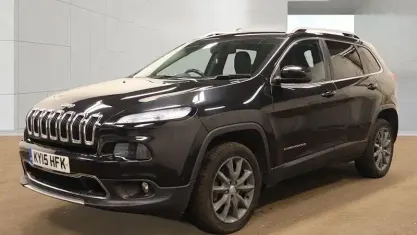 Used Jeep Cherokee Limited 170 HP (125 kW) 2015 Black SUV