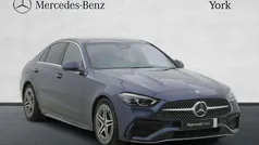 Blue Used 2024 Mercedes C200 AMG line Sedan | £32,500 (Fair price)