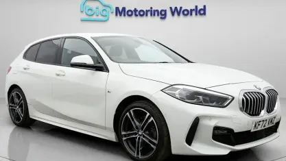 Used BMW 118 M Sport 136 HP (100 kW) 2023 White Hatchback