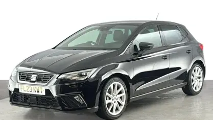 Used Seat Ibiza FR 95 HP (69 kW) 2023 Black Hatchback