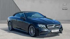 Black Used 2019 Mercedes E220 AMG Line Premium Cabriolet | £22,480 (Fair price)