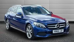 Brilliant blue Used 2016 Mercedes C350e Premium Plus Estate | £10,990 (Fair price)