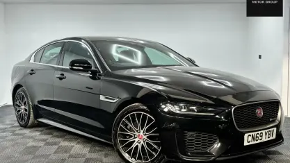 Used Jaguar XE R-Dynamic 250 HP (183 kW) 2019 Black Sedan