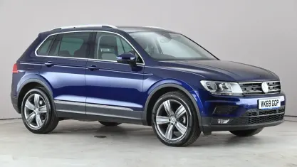 Begagnad VW Tiguan Match 150 HK (110 kW) 2019 Blå SUV