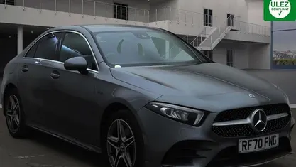Grey Used 2021 Mercedes A250 AMG line Sedan | £15,500 (Good price)
