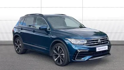 Blue Used 2023 VW Tiguan R-line SUV | £28,581 (Fair price)