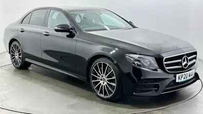Used Mercedes E400 AMG line 340 HP (250 kW) 2020 Black Sedan