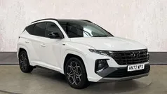 White Used 2022 Hyundai Tucson N Line SUV | £23,392 (Fair price)