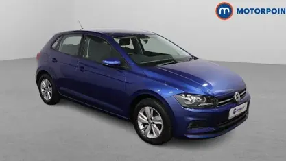 Używany VW Polo SE 65 KM (47 kW) 2018 Niebieski Hatchback
