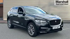 Black Used 2017 Jaguar F-Pace R-Sport SUV | £14,112 (Fair price)