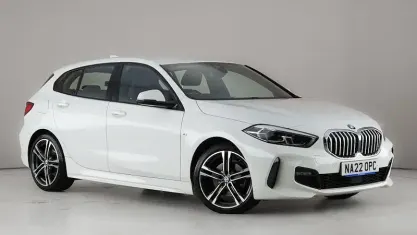 Used BMW 118 M Sport 136 HP (100 kW) 2022 White Hatchback