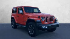 Orange Used 2021 Jeep Wrangler Overland SUV | £32,364 (Fair price)