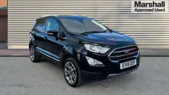 Black Used 2018 Ford Ecosport Titanium SUV | £10,993 (Fair price)